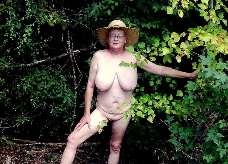 Naked old grandmas in the country