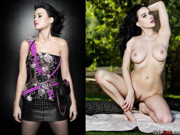 Katy Perry is naked