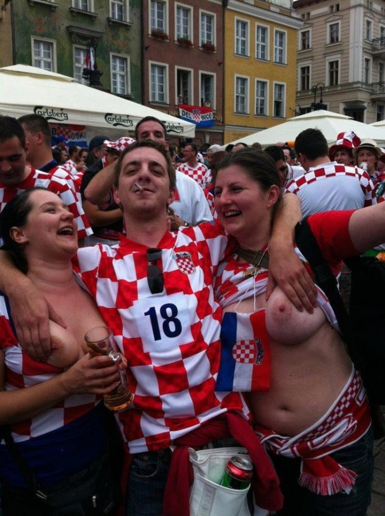 Croatian fans