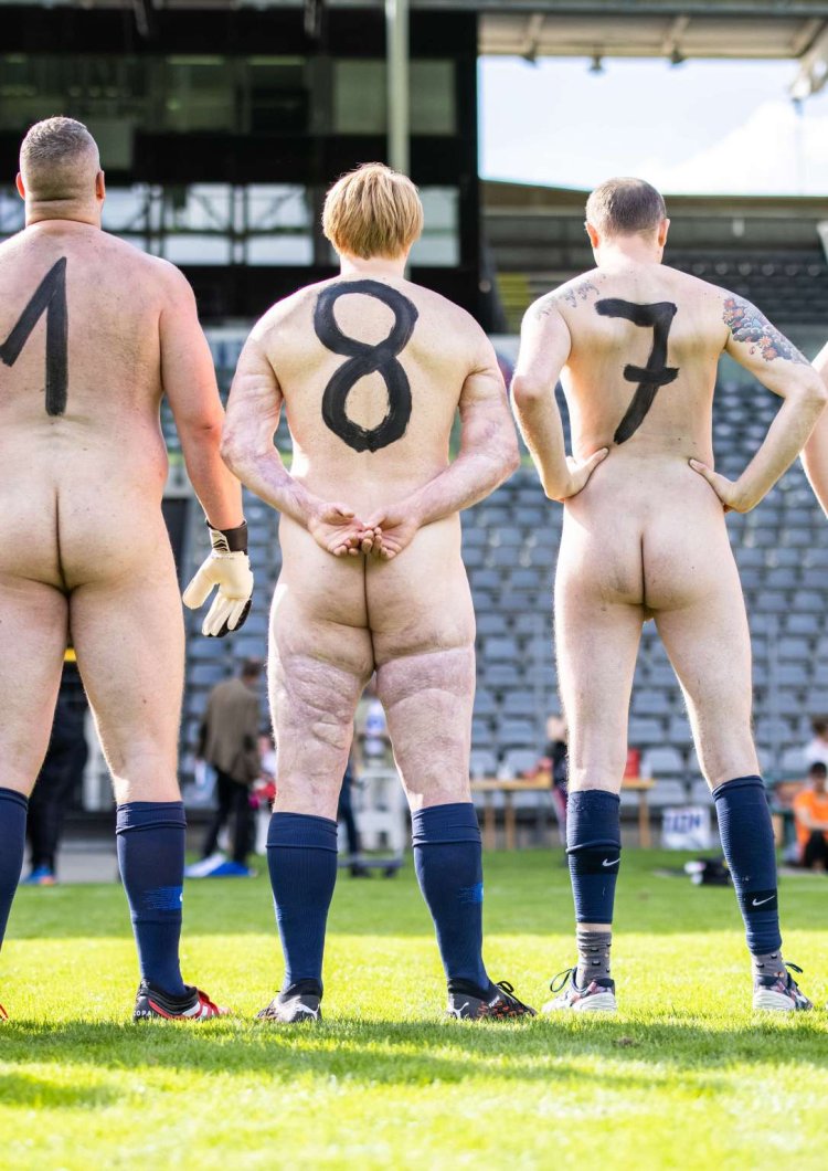 Naked football