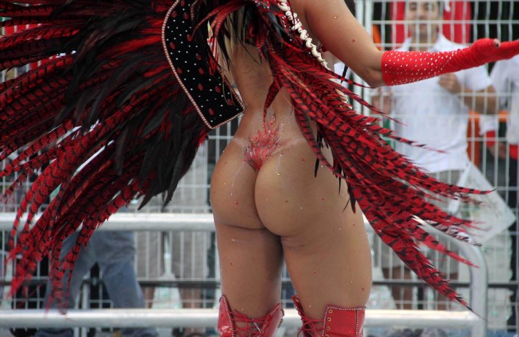 Brazilian carnival naked