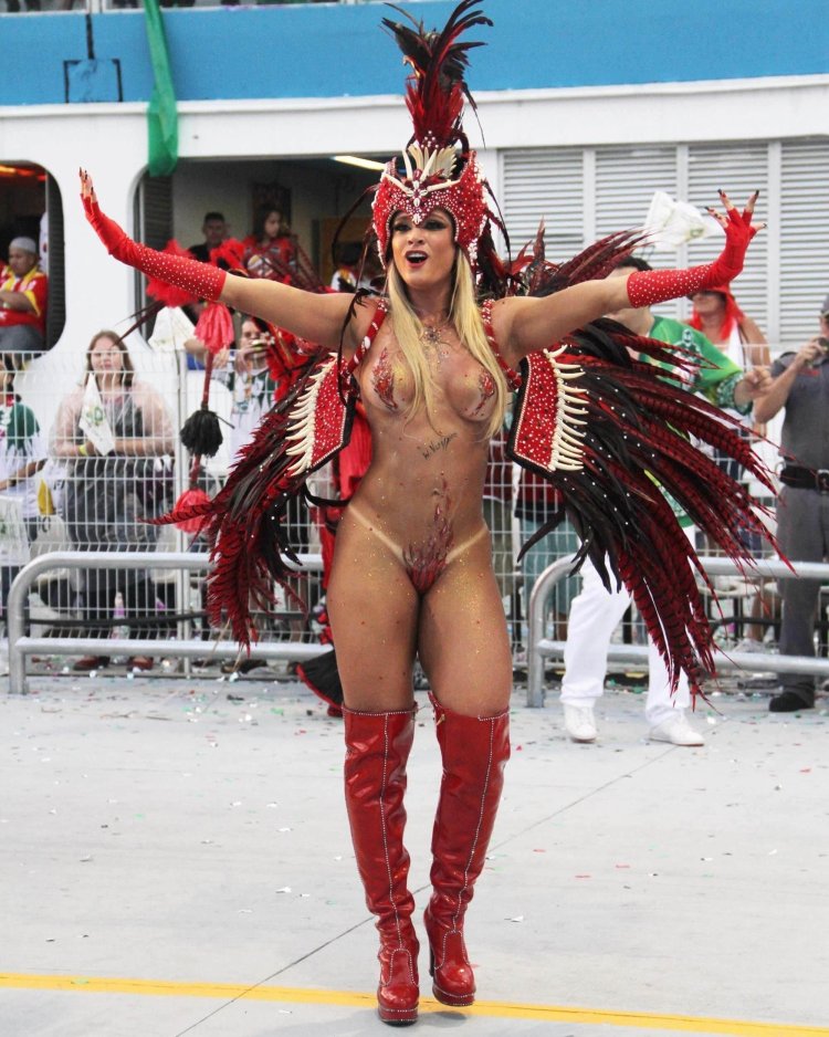 Brazilian carnival naked