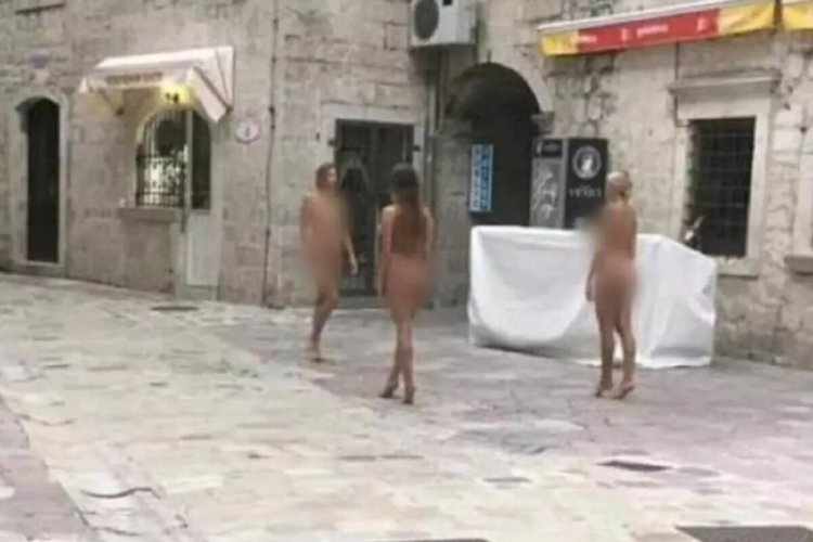 Naked girls of Montenegro