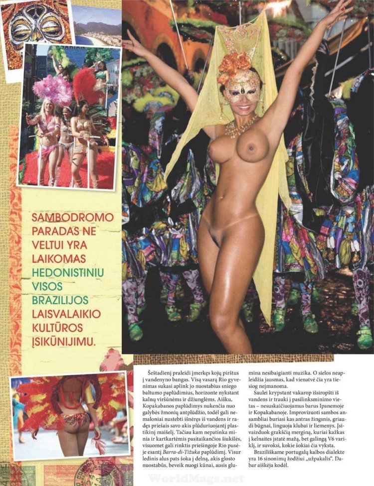 Brazilian carnival naked