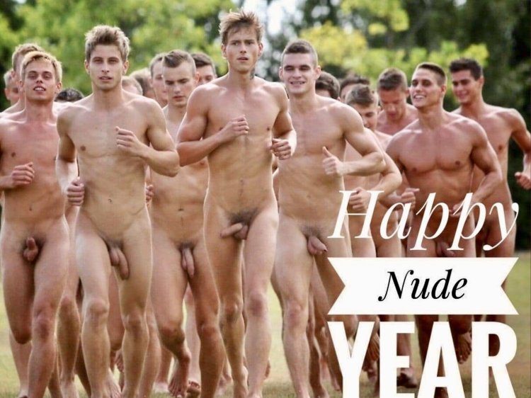 Several naked men