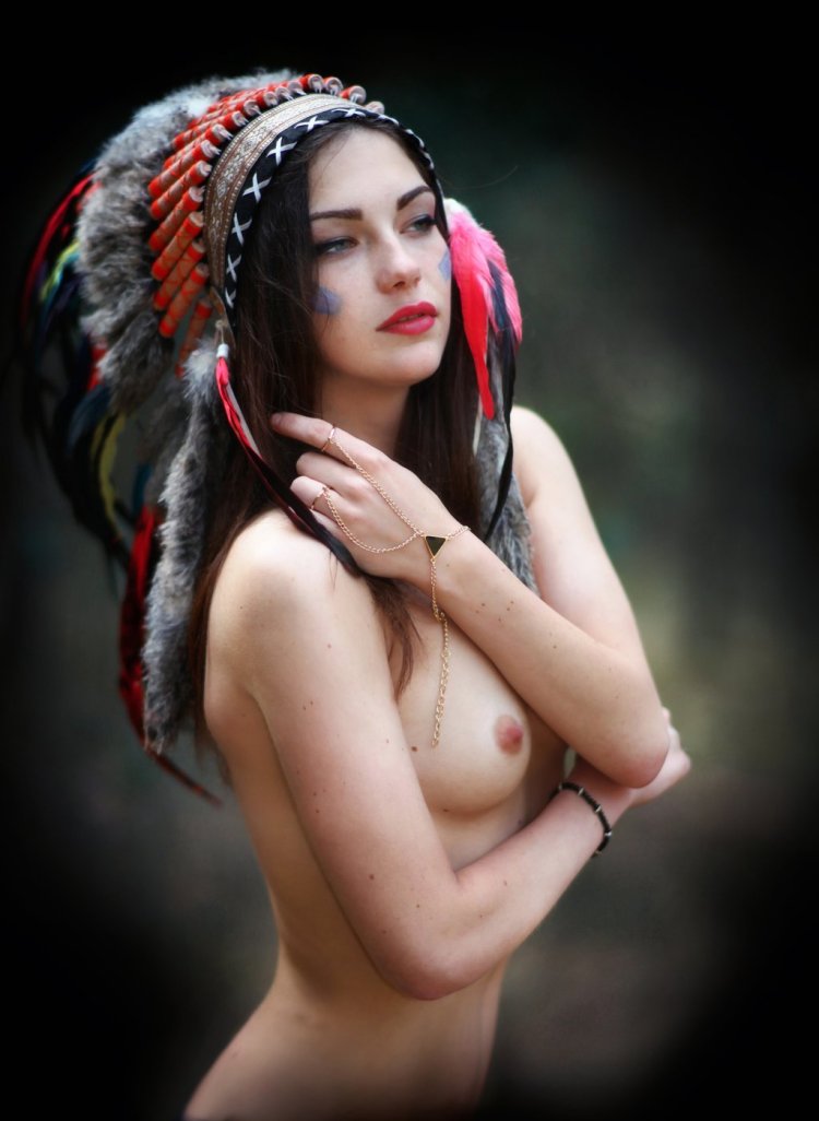 Beautiful naked Indian women